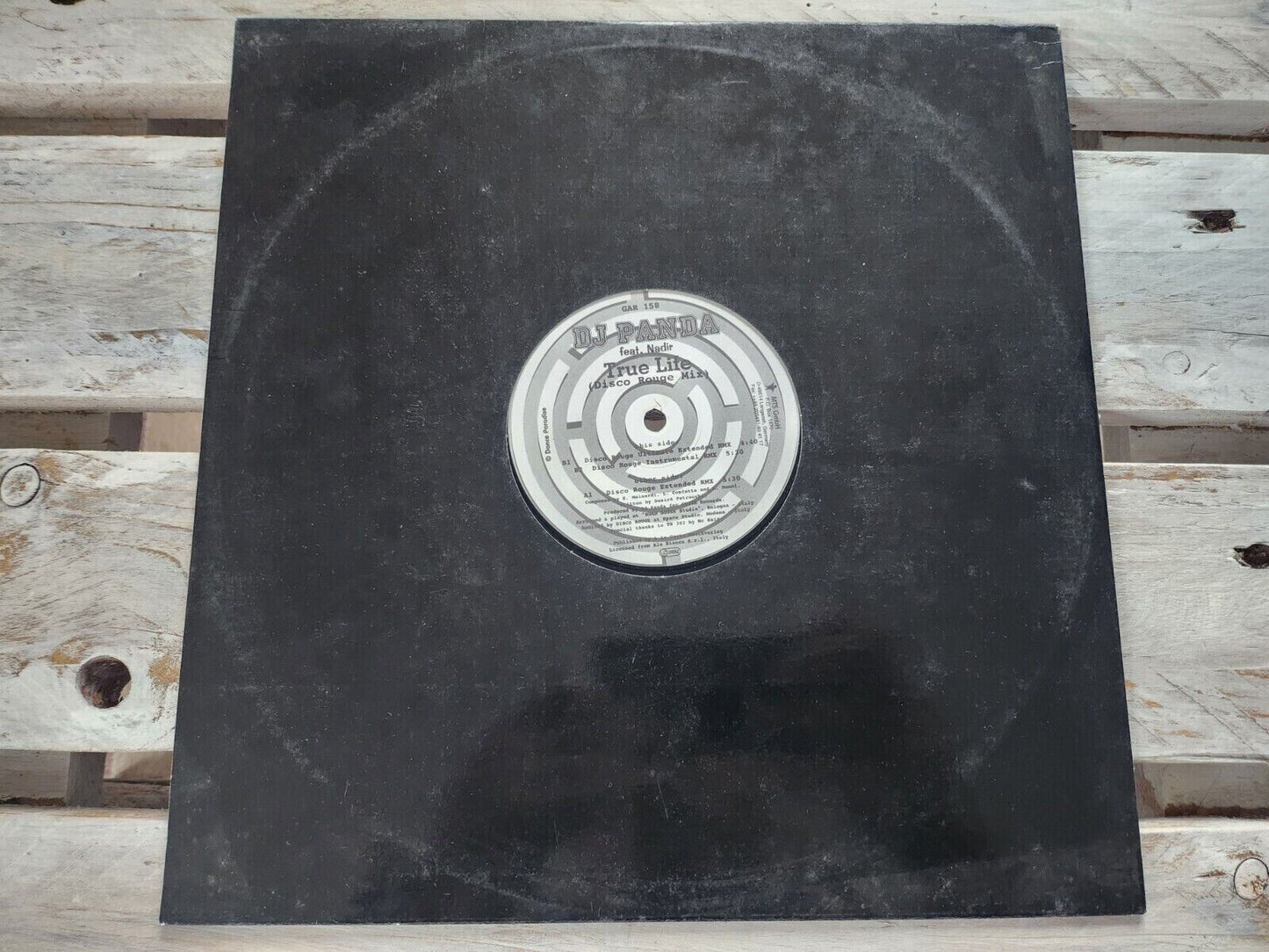 DJ Panda feat. Nadir - True life 12" Maxi Vinyl
