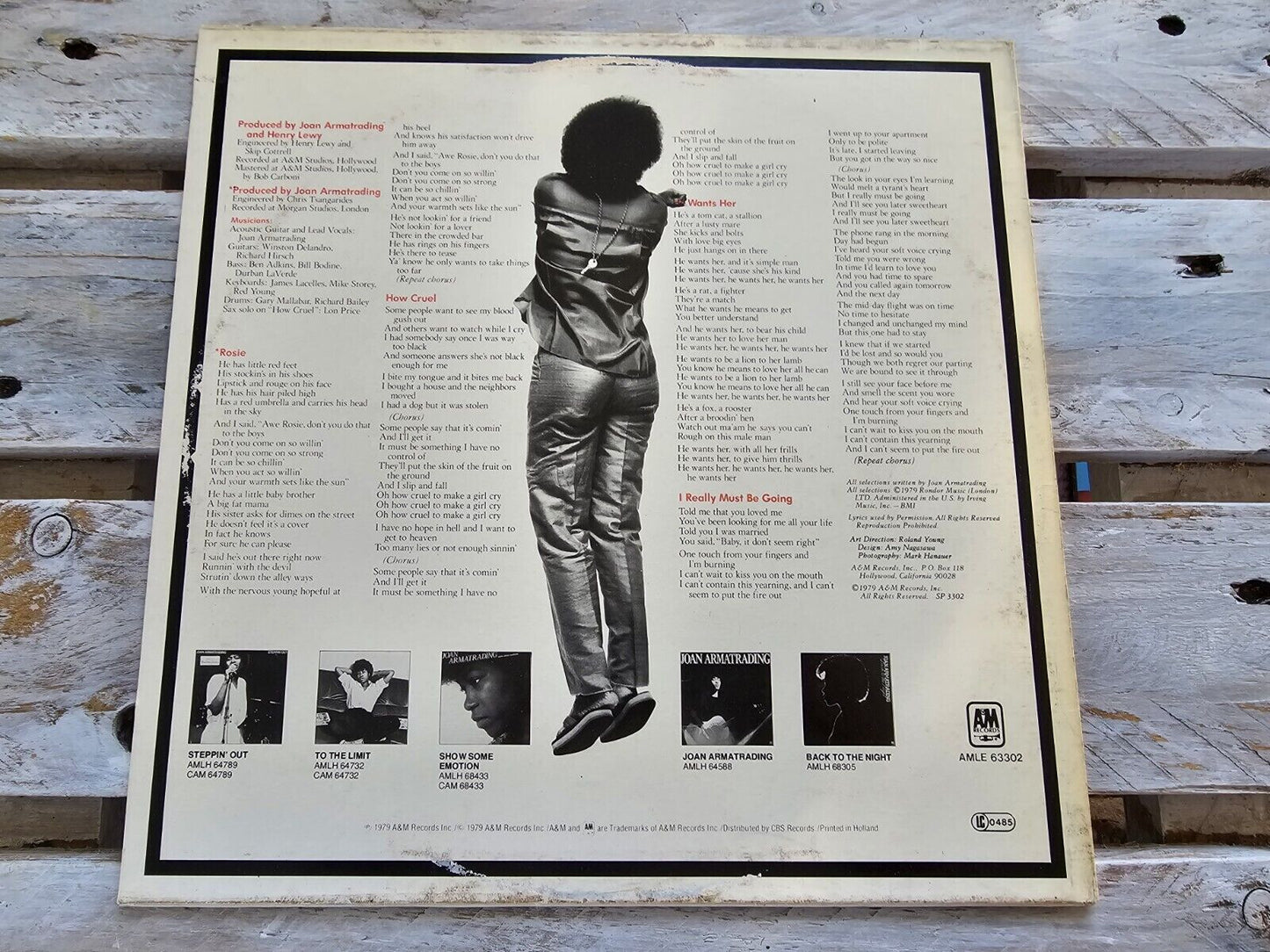 Joan Armatrading - How Cruel 12 " LP Vinyl 1979