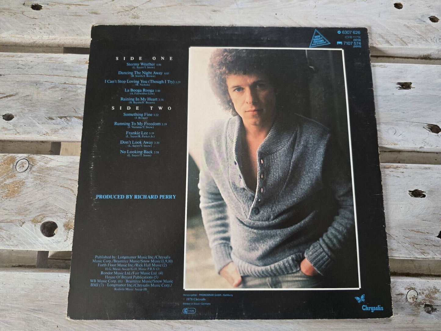 Leo Sayer - Leo Sayer 12" LP Vinyl 1978