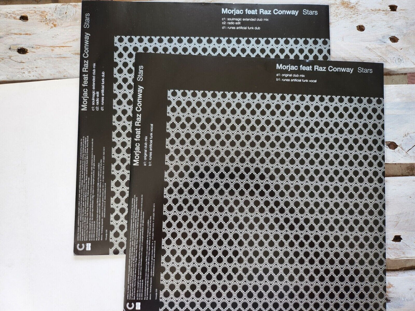 Morjac feat. Raz Conway - Stars 2x 12"Vinyl DJ Edition 2003 Credence