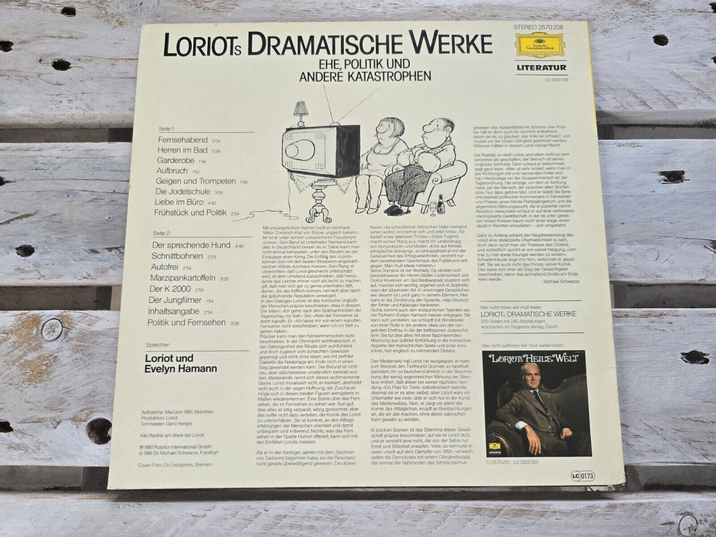 Loriots dramatische Werke: Ehe, Politik und andere Katastrophen - Loriot, Evelyn