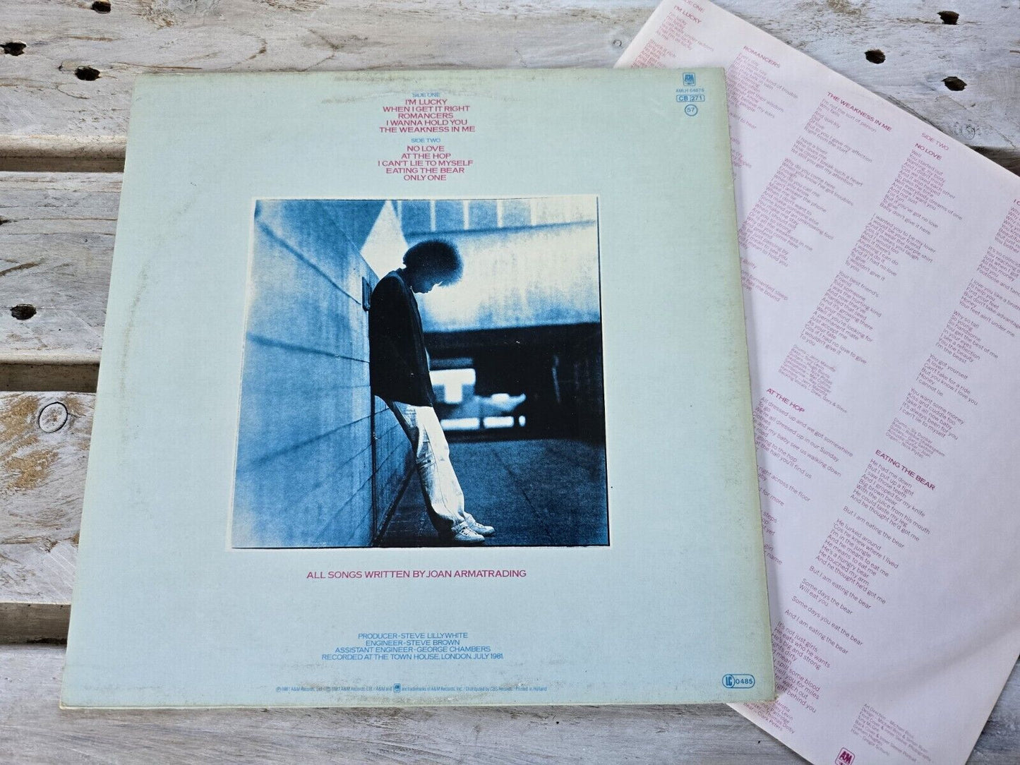 Joan Armatrading - Walk Under Ladders 12" LP Vinyl 1981