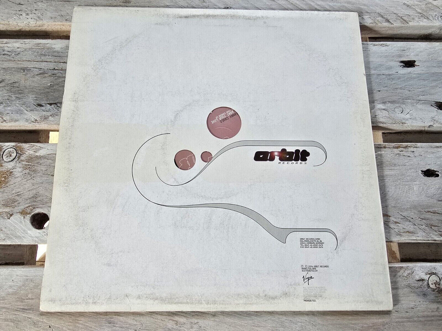 Fanny Cadeo - I Want Your Love 12" Maxi Vinyl 1996