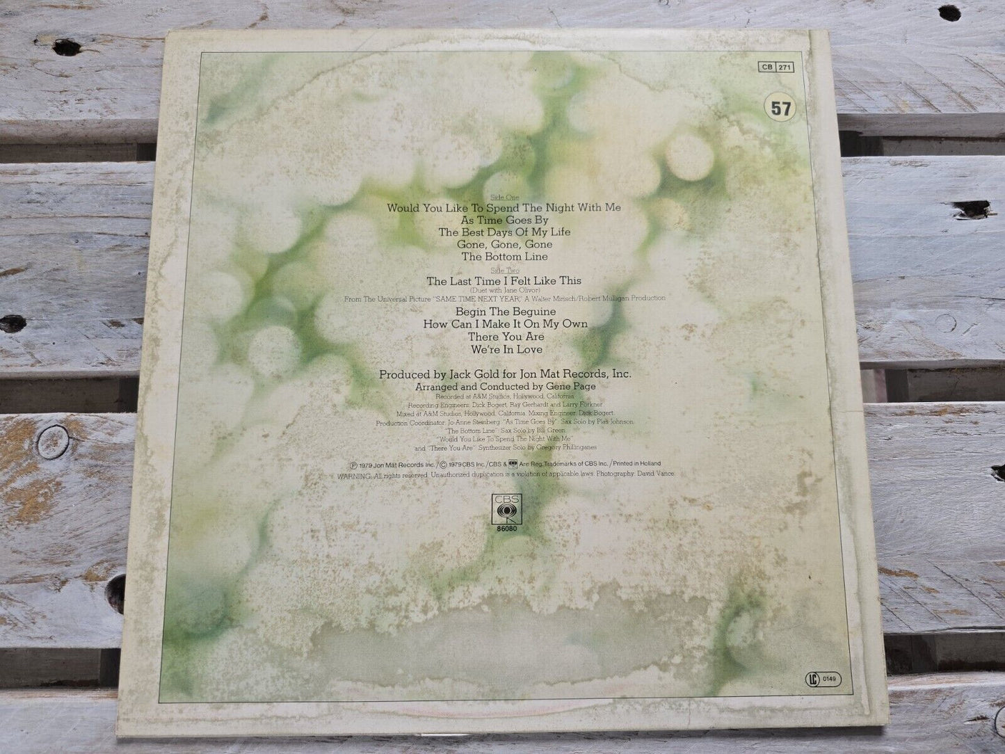 Johnny Mathis - The Best Days Of My Life 12" Maxi Vinyl 1979
