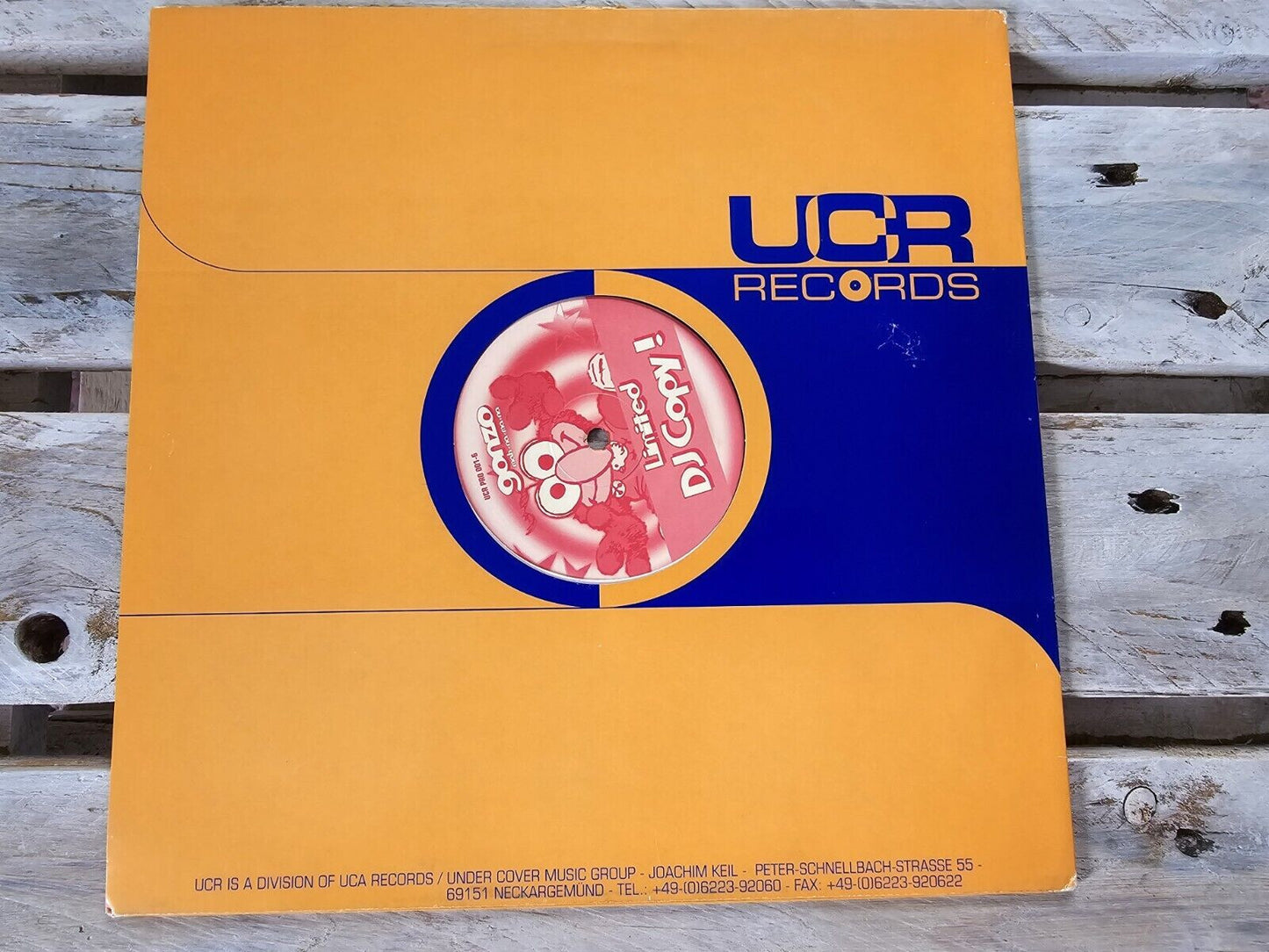 Gonzo - Mah-na-ma-na 12" Maxi Vinyl Limited DJ Copy