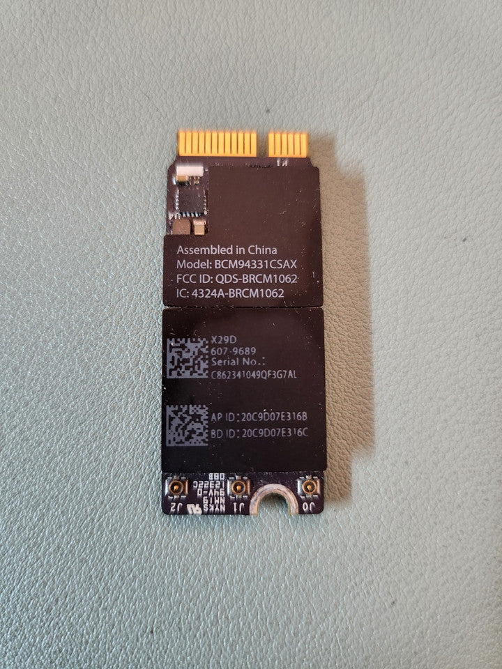 Carte Wi-Fi Airport pour Apple MacBook Pro A1425 607-9689