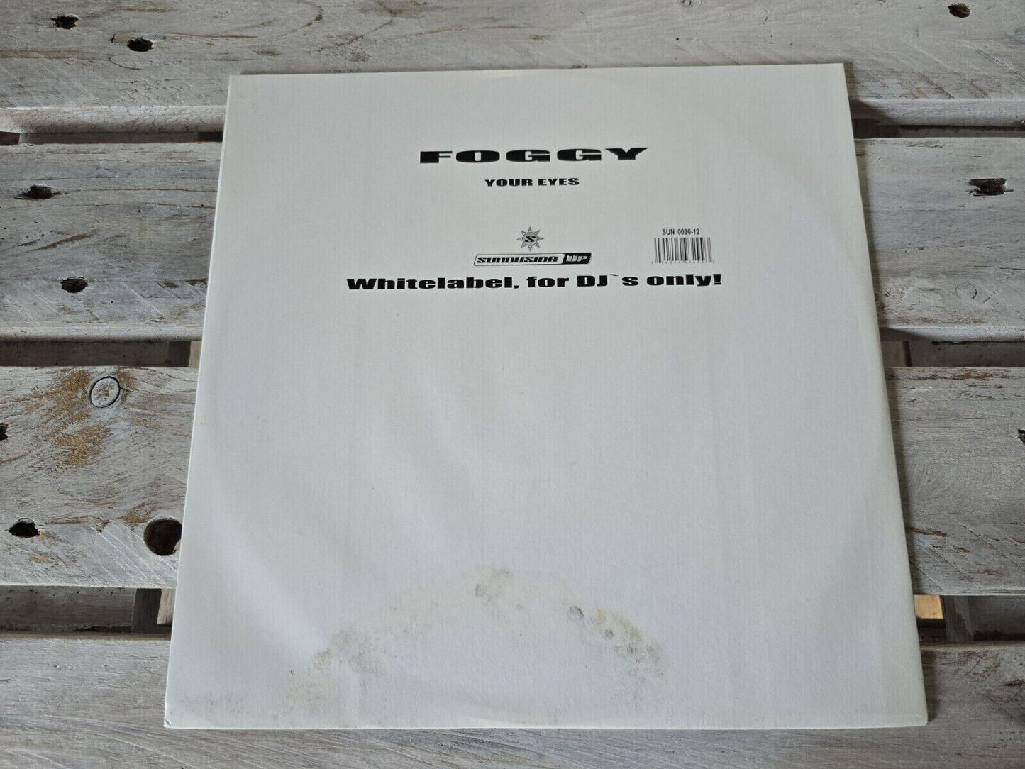 Foggy – Your Eyes 12" Maxi Vinyl DJ Promo 2003