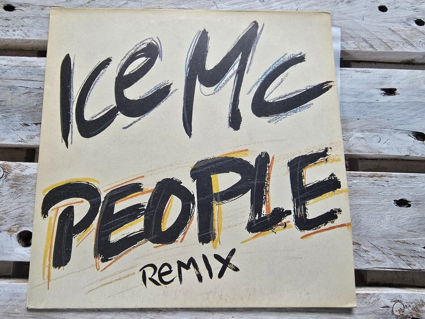 Ice MC - People (Remix) 12" Maxi Vinyl 1991 Polydor