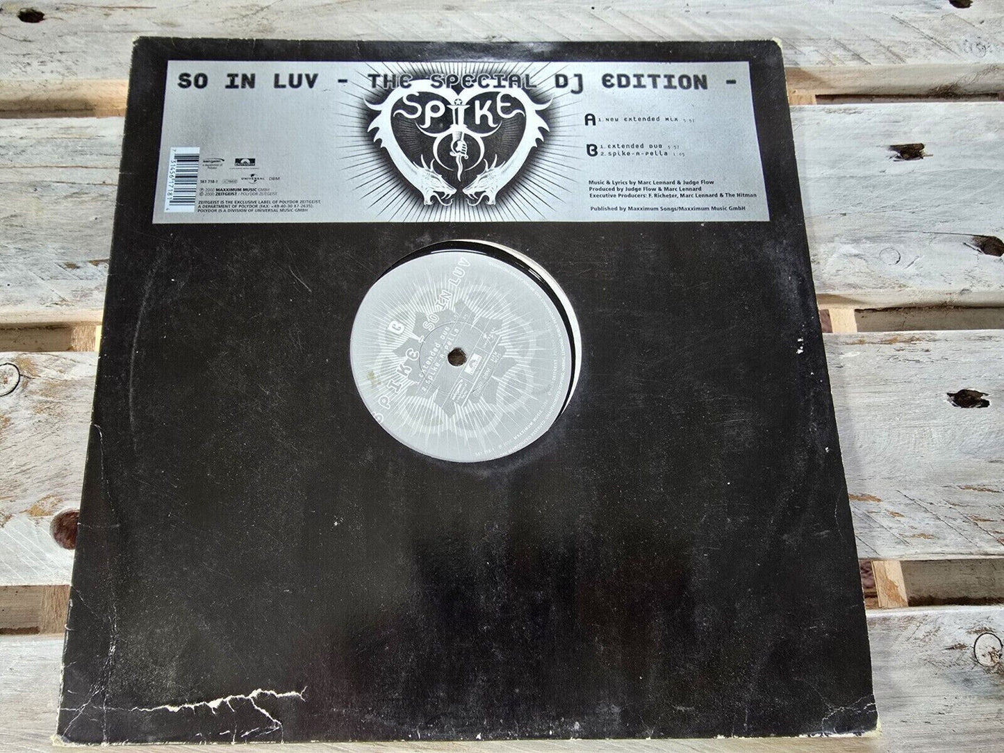 Spike – So In Luv (The Special DJ Edition) 12" Maxi Vinyl 2000