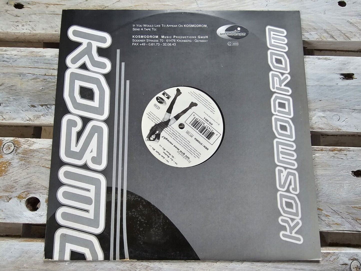 Hysterie - Are You Man Enough? 12" Maxi Vinyl 1996