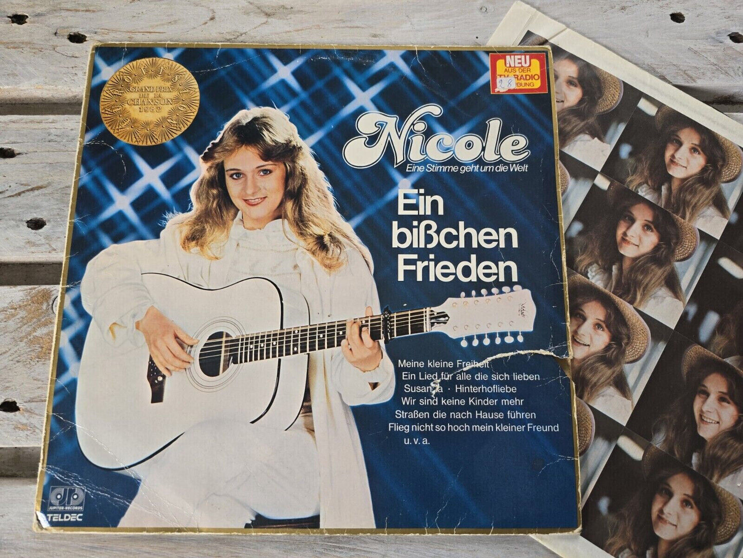 Nicole - Ein bißchen Frieden Jupiter Records 6.25200 12“ LP Vinyl 1982