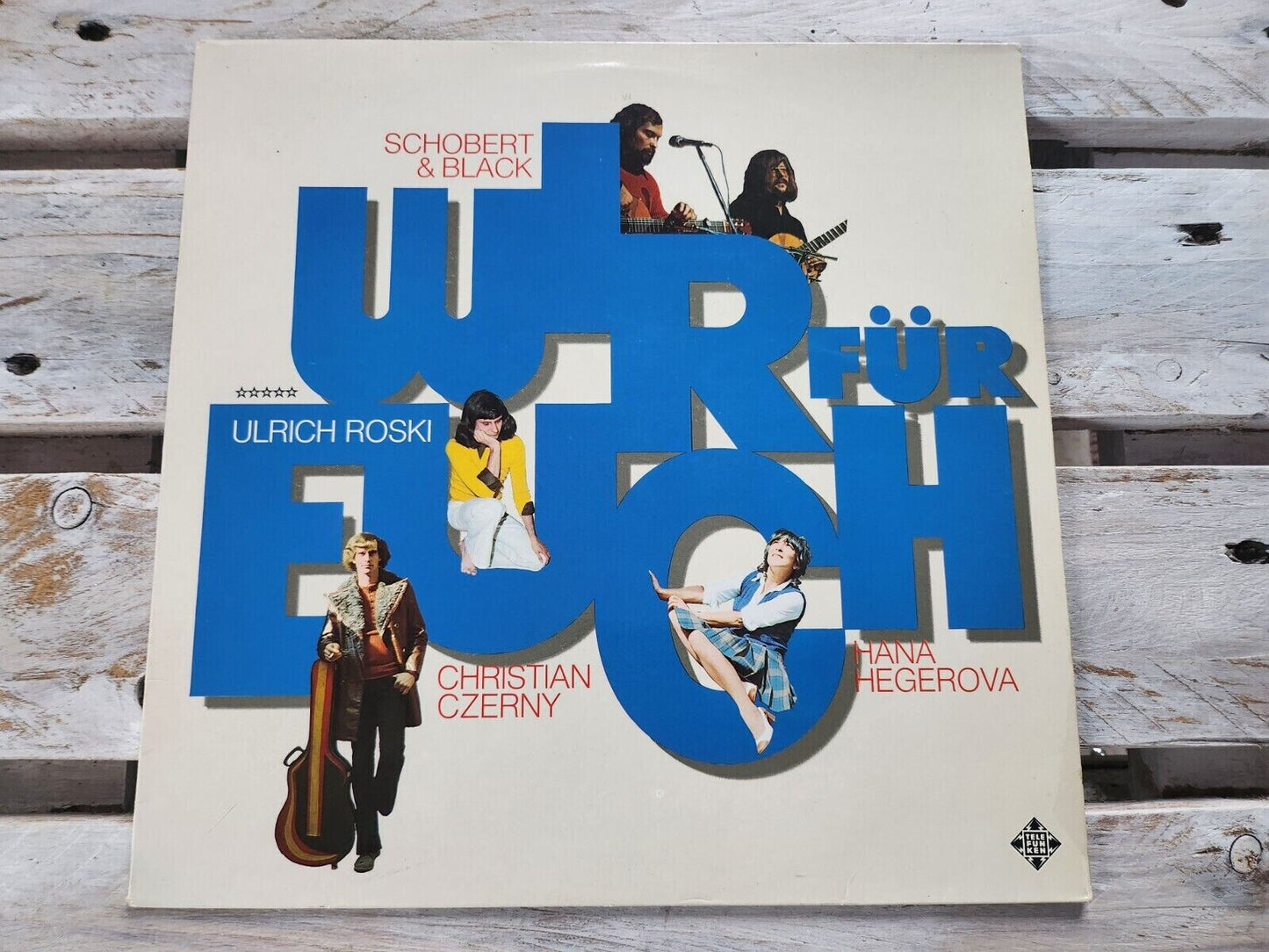 Wir für euch - Interpreten: Ulrich Roski, Schobert & Black, Christian C 12" LP