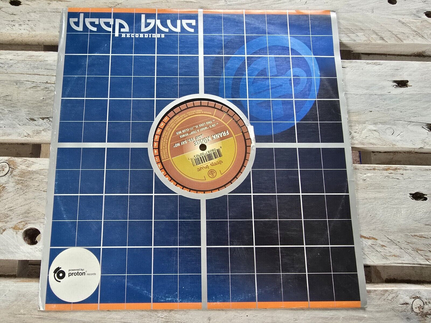 Frank Künne - Say Yes, Say No 12" Maxi Vinyl 2000