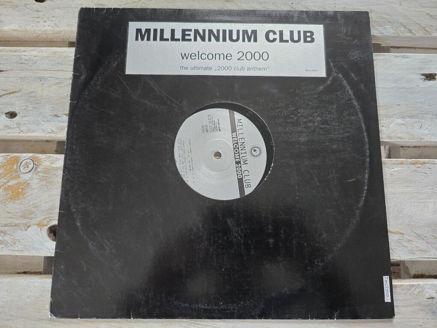Millennium Club – Welcome 2000 - The Ultimate 2000 Club Anthem 12" Maxi Vinyl