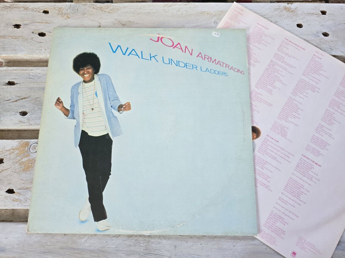 Joan Armatrading - Walk Under Ladders 12" LP Vinyl 1981