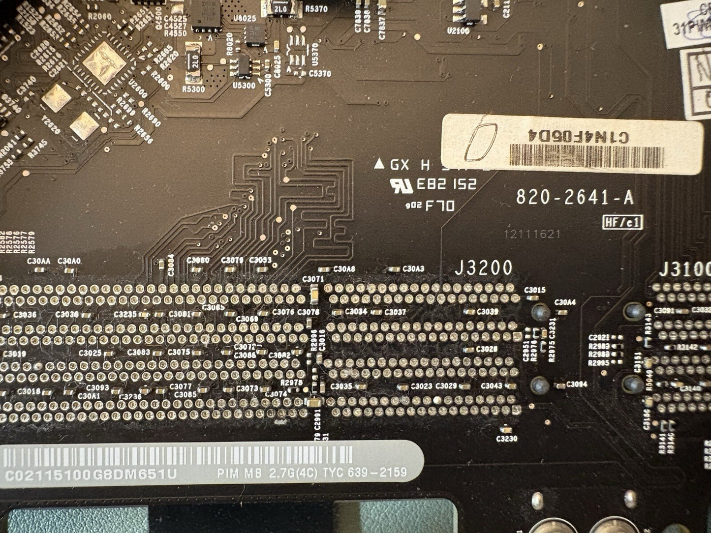 Apple iMac 21“ A1311 820-2641-A Main Logic Board i5 2,7 GHz Mitte 2011