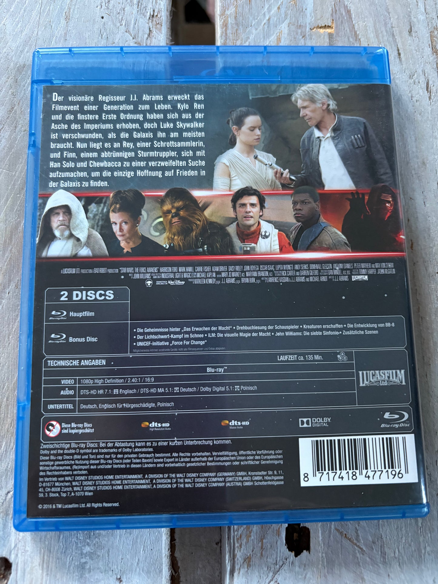 Star Wars - Das erwachen der Macht BluRay