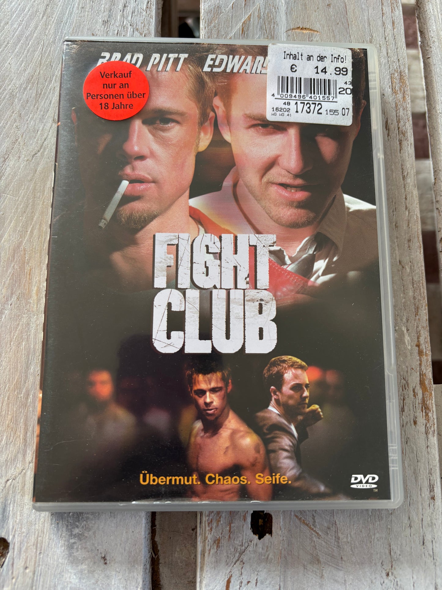 Fight Club DVD FSK 18