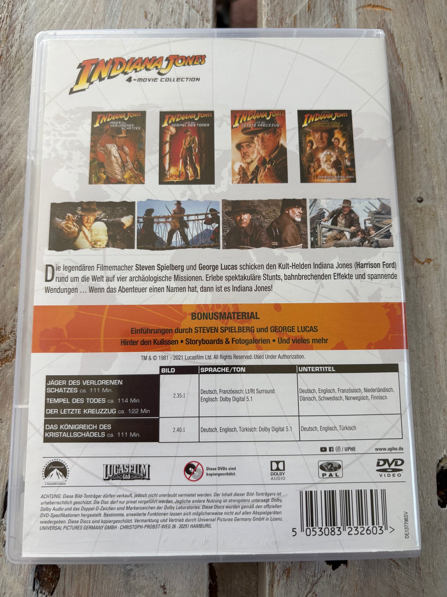 Indiana Jones - 4-Movie Collection (DVD)
