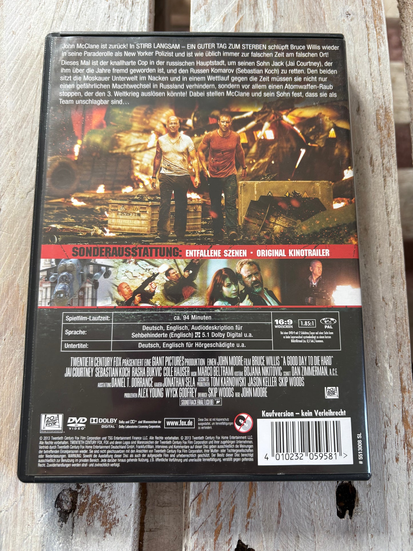 Stirb langsam 5 - Ein guter Tag zum Sterben DVD