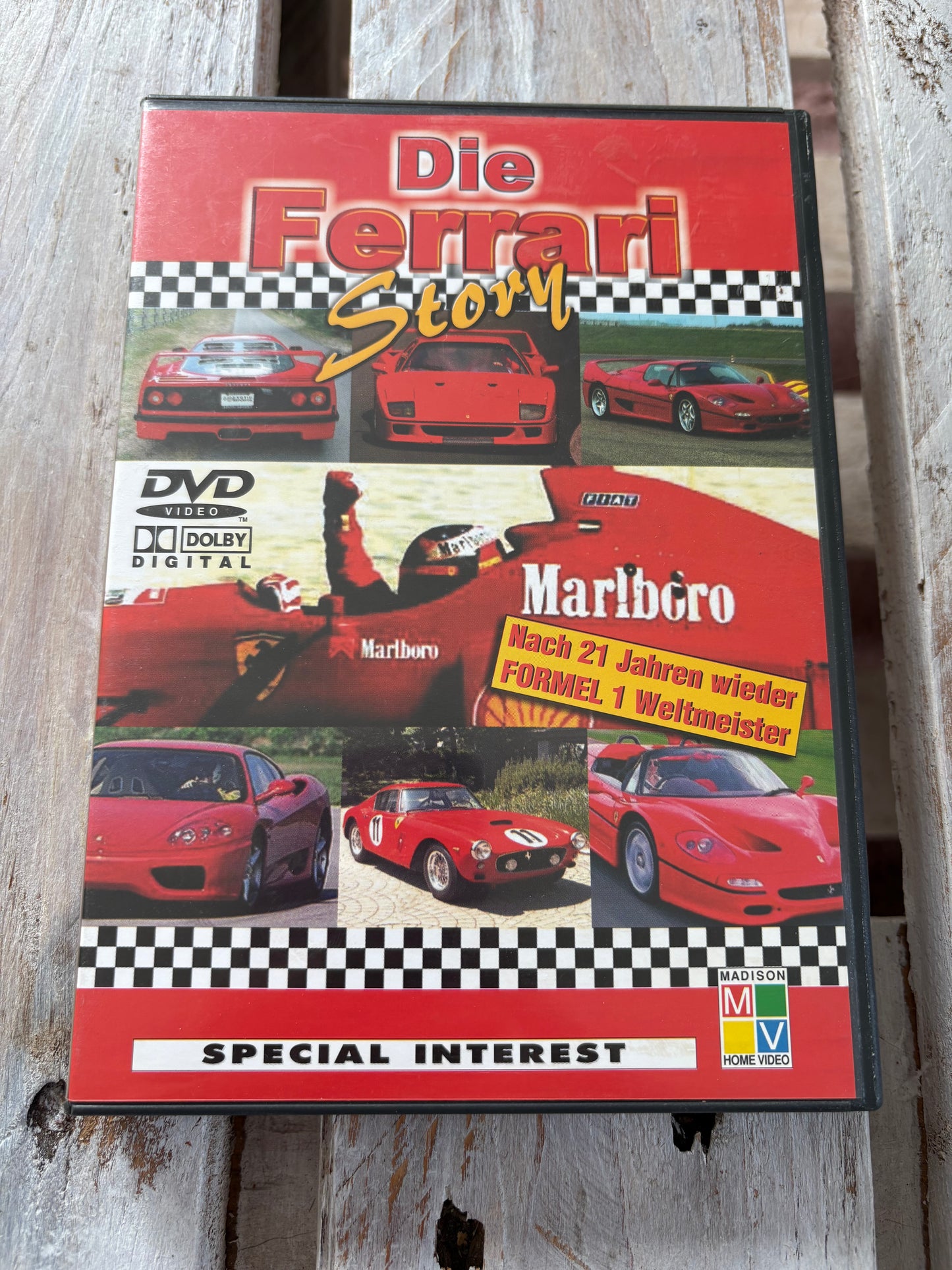 Die Ferrari Story DVD
