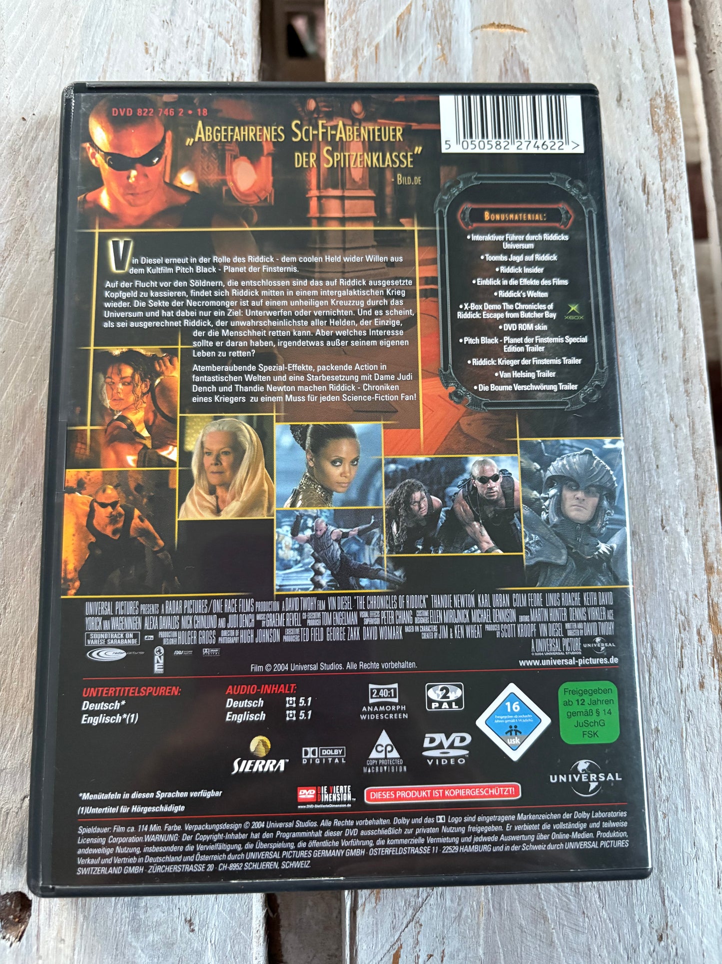 Riddick - Chroniken eines Kriegers (Einzel-DVD)