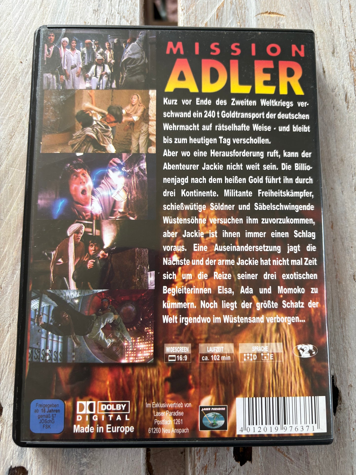 Mission Adler - Der starke Arm der Götter - Martial Arts Eastern Edition