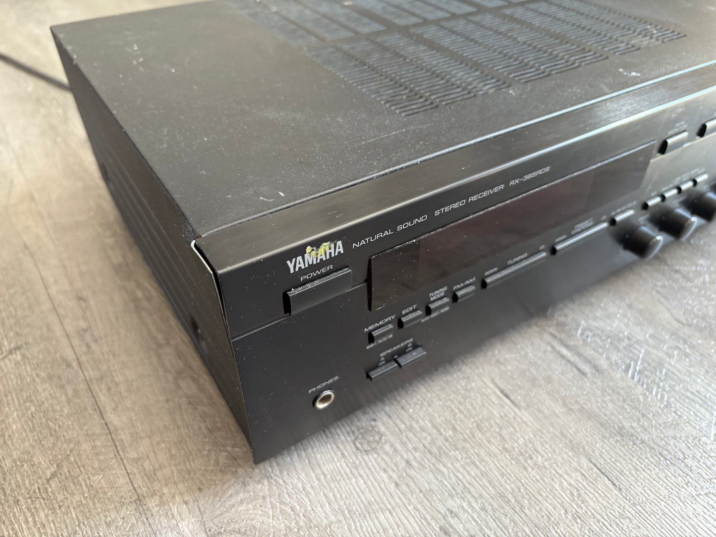 Yamaha RX-385RDS Natural Sound Stereo Receiver Verstärker