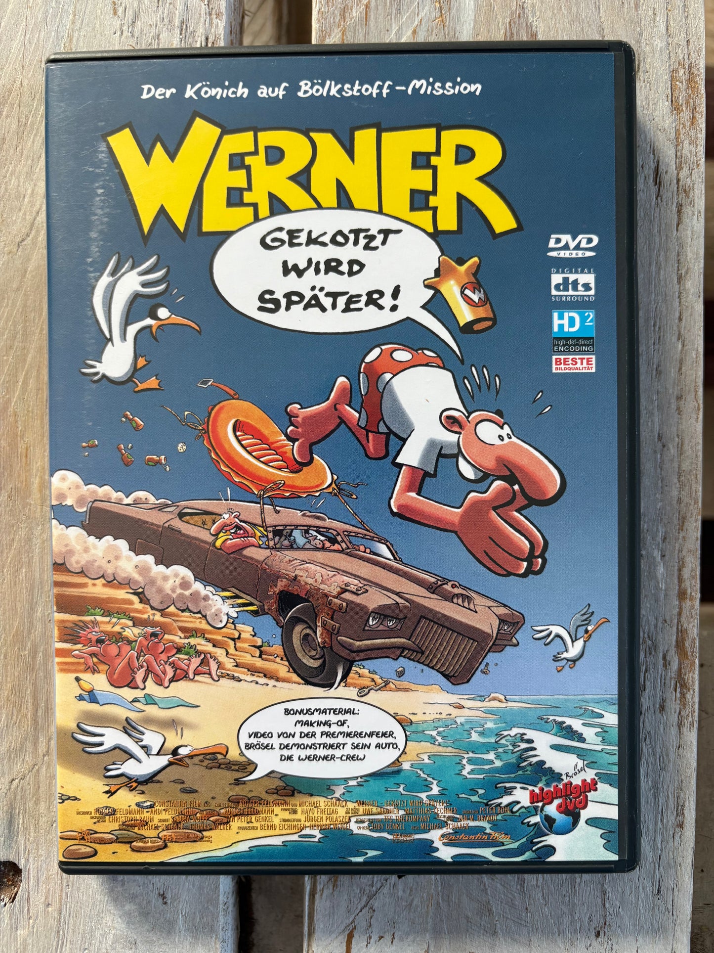 Werner - Gekotzt wird später
