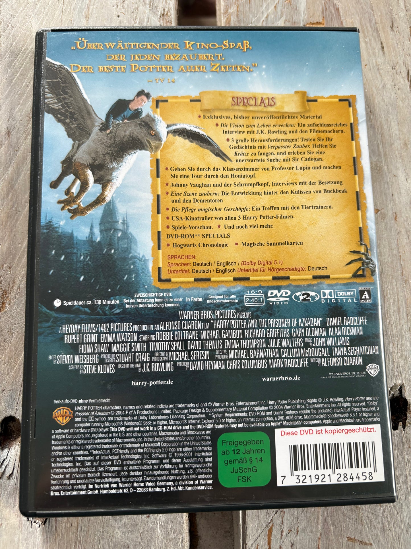 Harry Potter und der Gefangene von Askaban (2 DVDs)