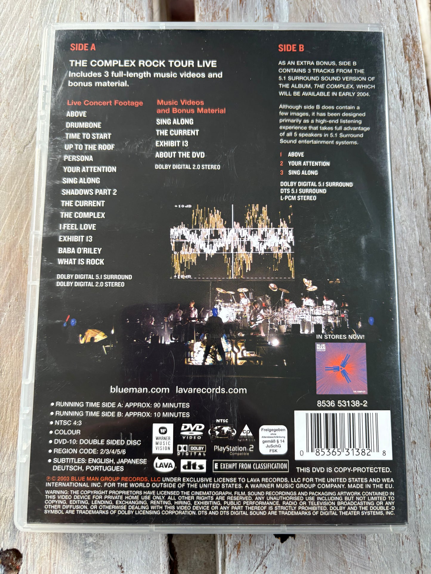 Blue Man Group - The Complex Rock Tour: Live (NTSC)