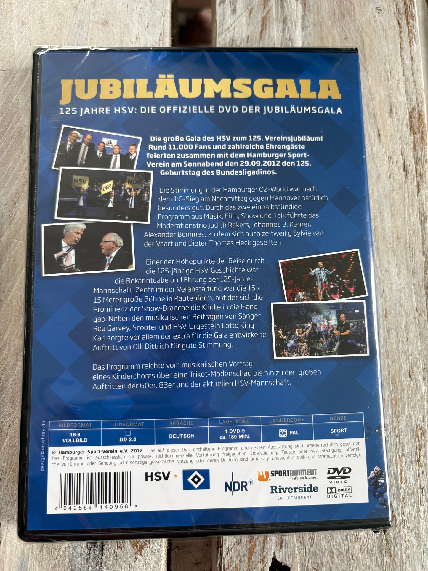 Jubiläumsgala / 125 Jahre HSV / 1887 - 2012 Neu & OVP