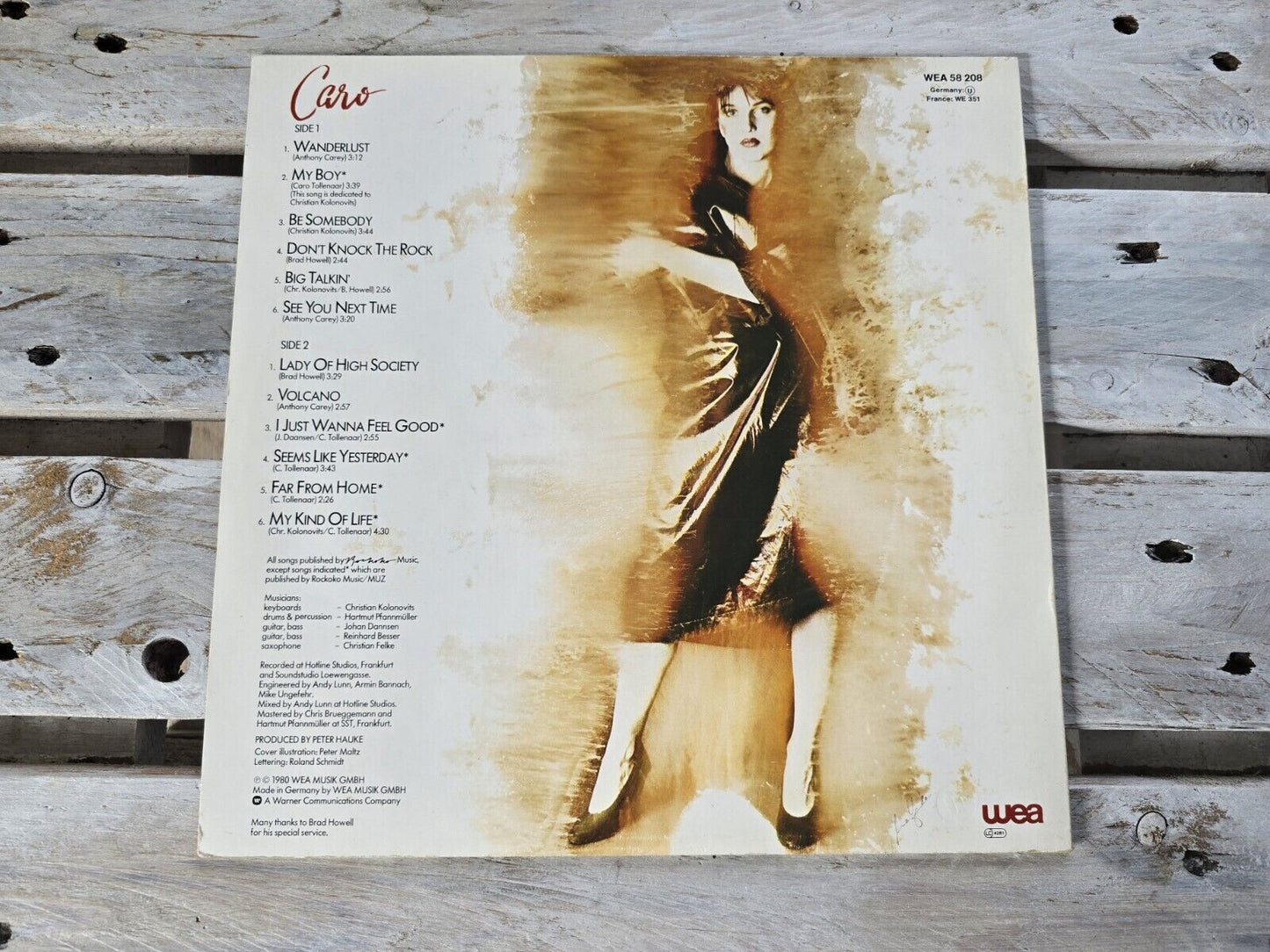 Caro - Same Vinyl 12" LP Vinyl incl. Wanderlust 1980