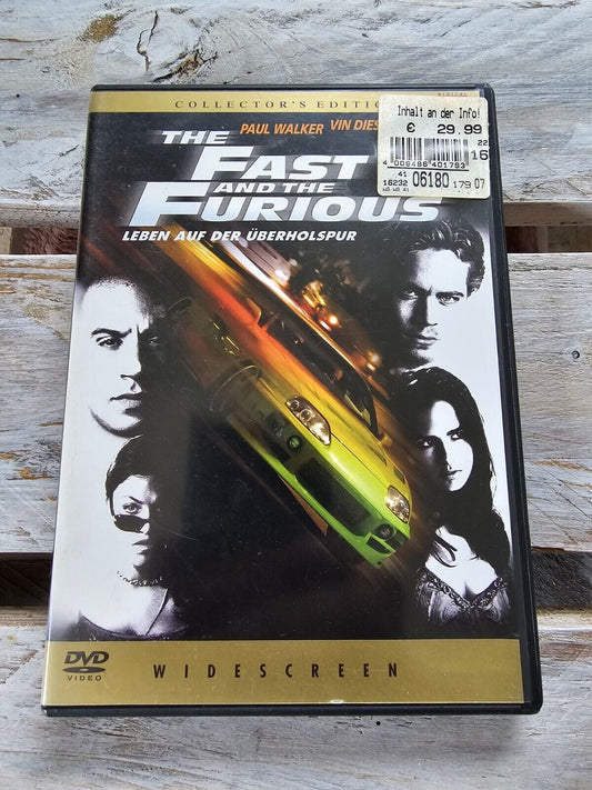 DVD de Fast and Furious - Paul Walker, Vin Diesel