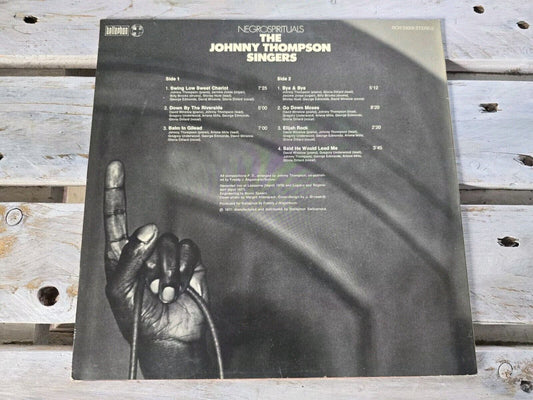 The Johnny Thompson Singers - Negrospirituals Bellaphon 12" LP Vinyl