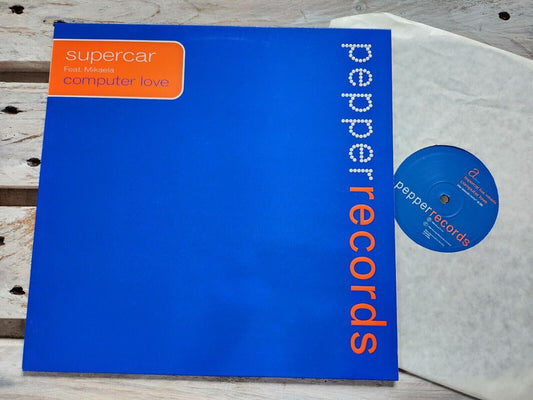 Supercar feat. Mikaela - Computer Love 12" Vinyl DJ Remix Edition