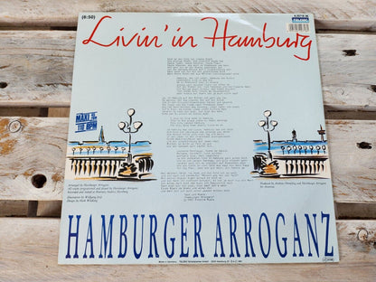 Hamburger Arroganz - Livin' In Hamburg 12" Maxi Vinyl 1987