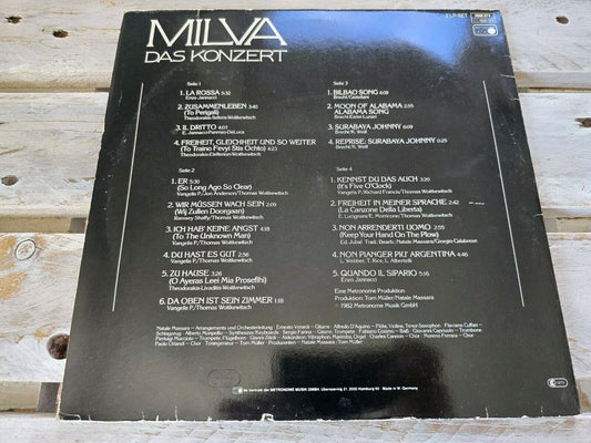 Milva - Das Konzert - 2LP - Vinyl - FOC - Metronome - 1982