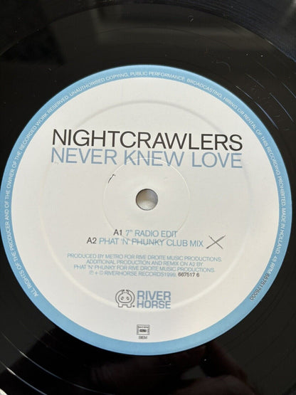 Nightcrawlers - Never Knew Love 12" Vinyl