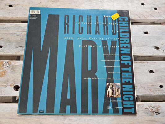 Richard Marx - Children Of The Night 12" Vinyl Maxi 1990