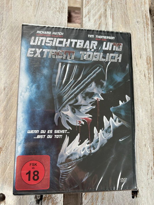 Unsichtbar und extrem tödlich - Wenn Du es siehst ... bist Du tot DVD Neu & OVP