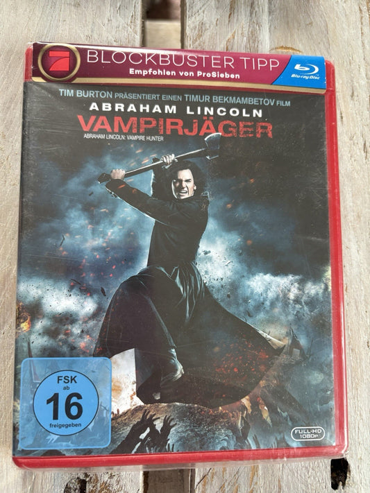 Abraham Lincoln - Vampirjäger (Blu Ray) NEU & OVP