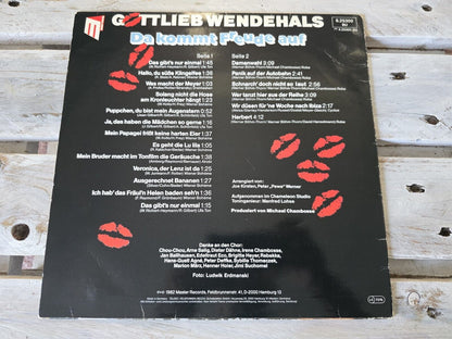 Gottlieb Wendehals - Da kommt Freude auf 12" LP Vinyl 1982