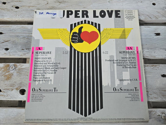 B.A.T. - Super Love (Daisy Chain & Midnight Mix) 12" Maxi Vinyl