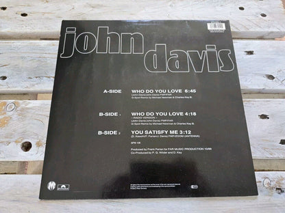 John Davis - Who Do You Love 12" Maxi Vinyl