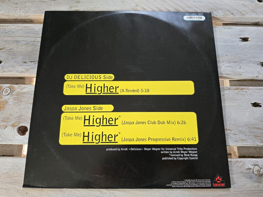 DJ Delicious - (Take me) higher 12" Maxi Vinyl 1996