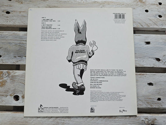 Jive Bunny And The Mastermixers – That's What I Like 12" Vinyl Maxi