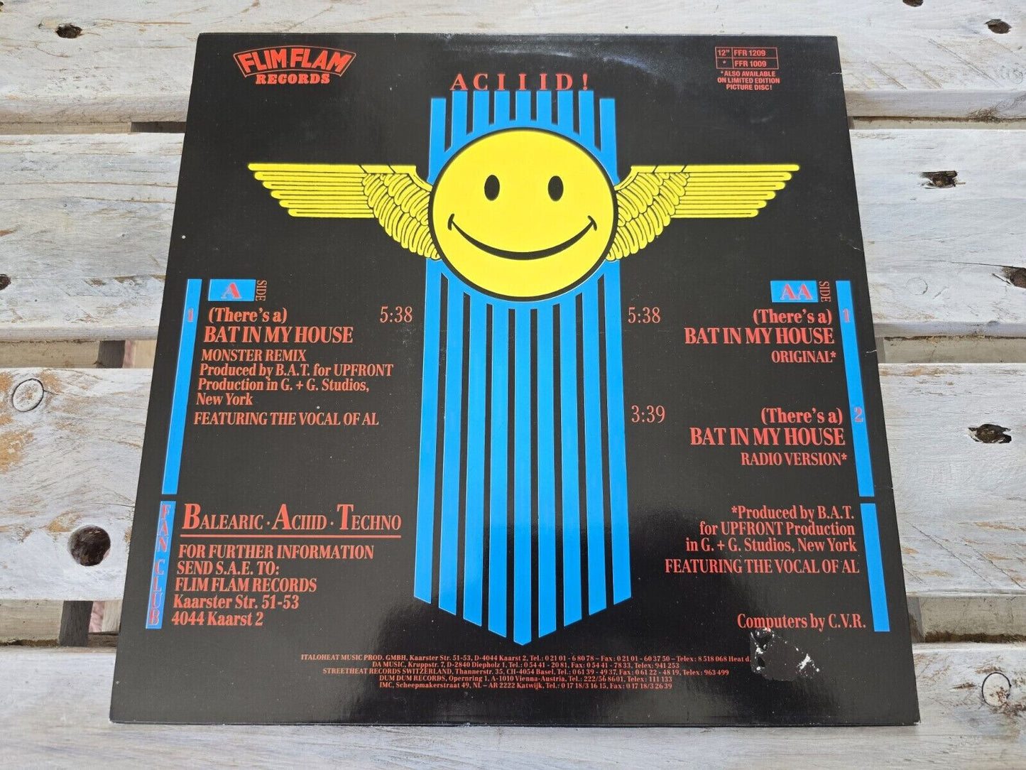 B.A.T. - Bat in my House 12" Maxi Vinyl