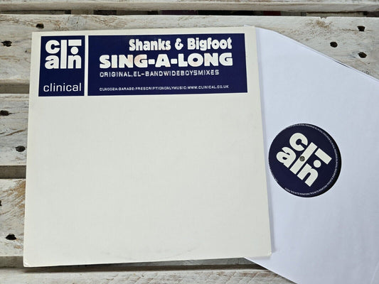 Shanks & Bigfoot - Sing-A-Long UK 12" Vinnyl Maxi 2000