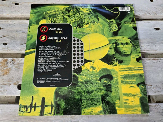 Rhythm + Dance Machine Somewhere in the world 12" Maxi Vinyl 1995